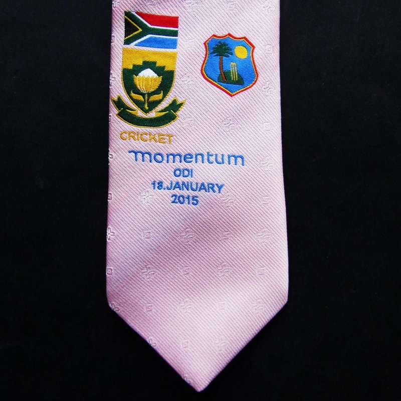 2015 ODI - SA vs West Indies - Cricket Neck Tie