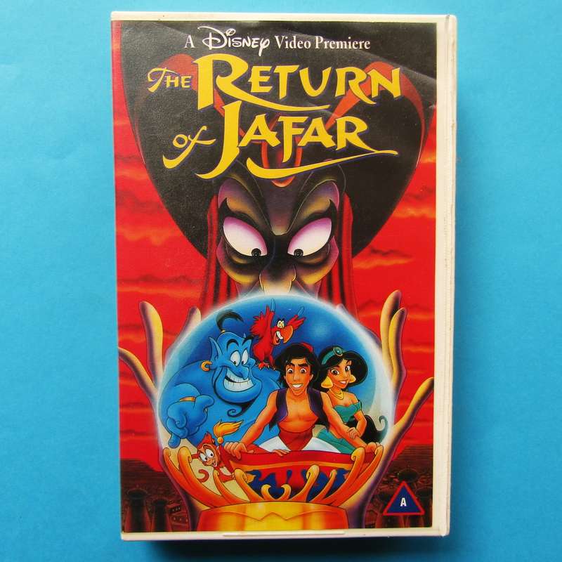 The Return of Jafar - Walt Disney VHS Tape (1994)