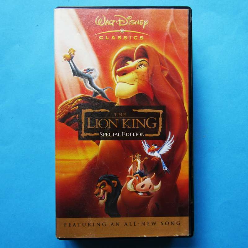 The Lion King - Special Edition - Disney VHS Tape (2003)