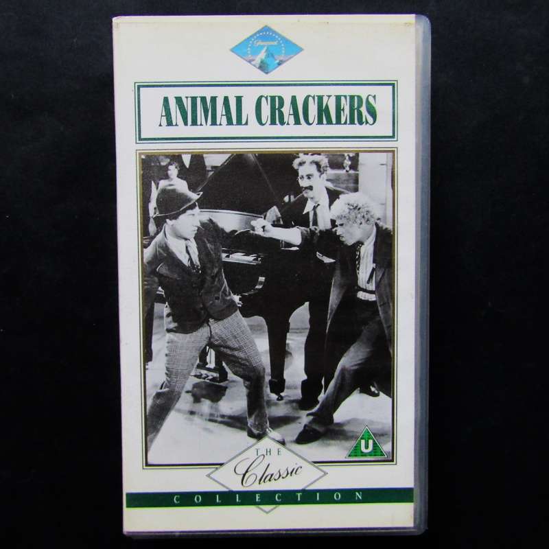 Animal Crackers - Classic Comedy Movie VHS Tape