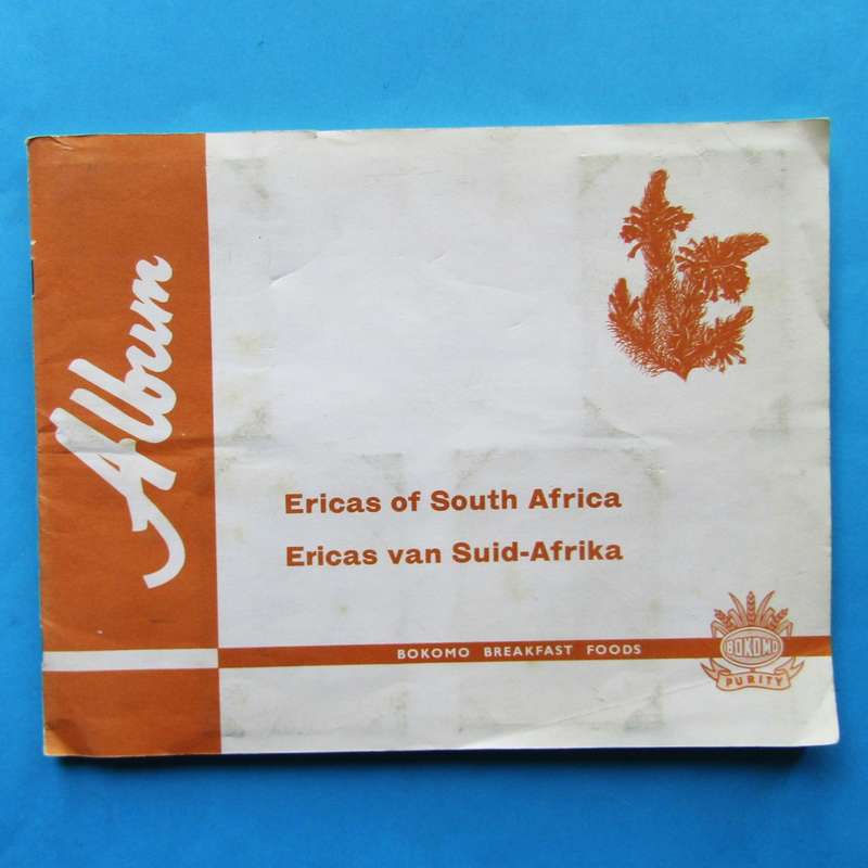 Old Ericas of South Africa Sticker Card Album