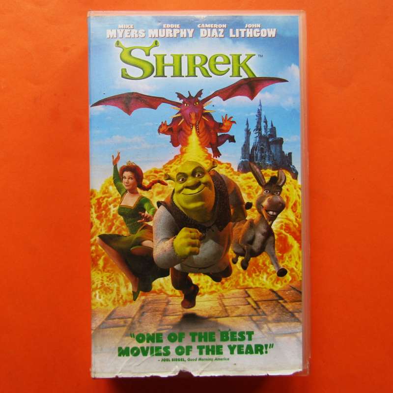 Shrek - Movie VHS Tape (2001)