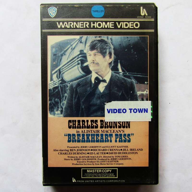 Breakheart Pass - Charles Bronson - Movie VHS Tape (1985)