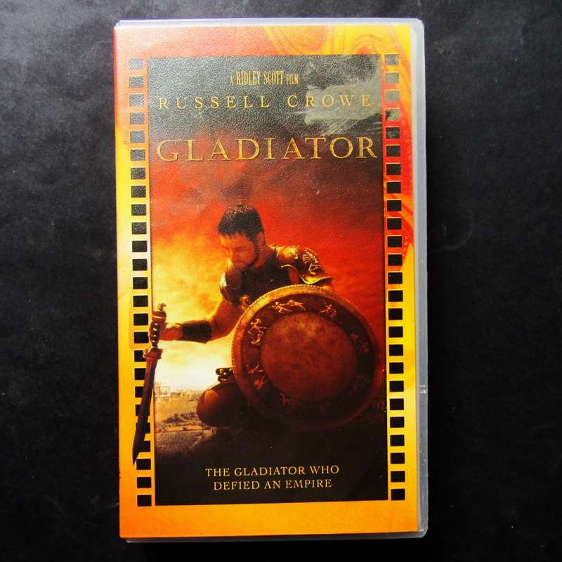 Gladiator - Russell Crowe - Movie VHS Tape (2000)