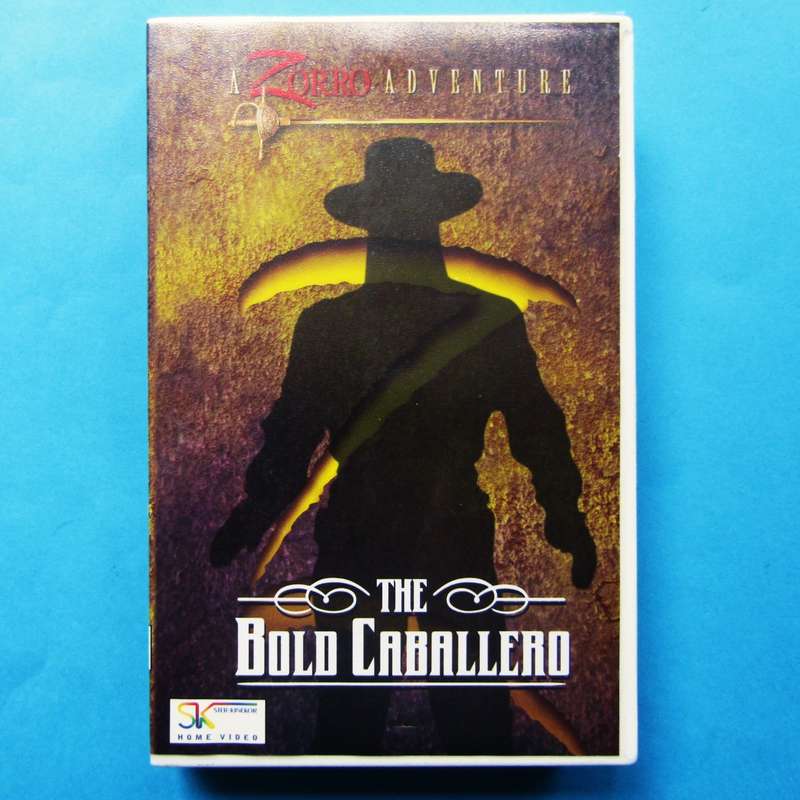 The Bold Caballero - Zorro Adventure - Movie VHS Tape (1998)
