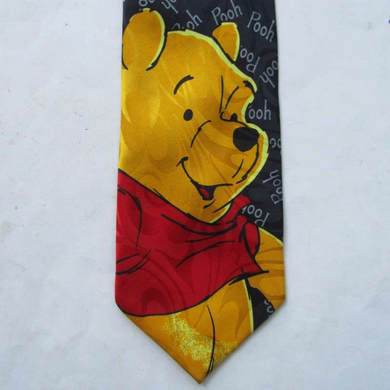 Old Winnie the Pooh Cartoon Neck Tie