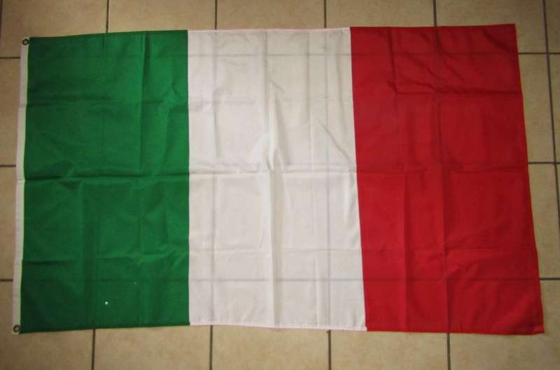Old Italy Country Flag