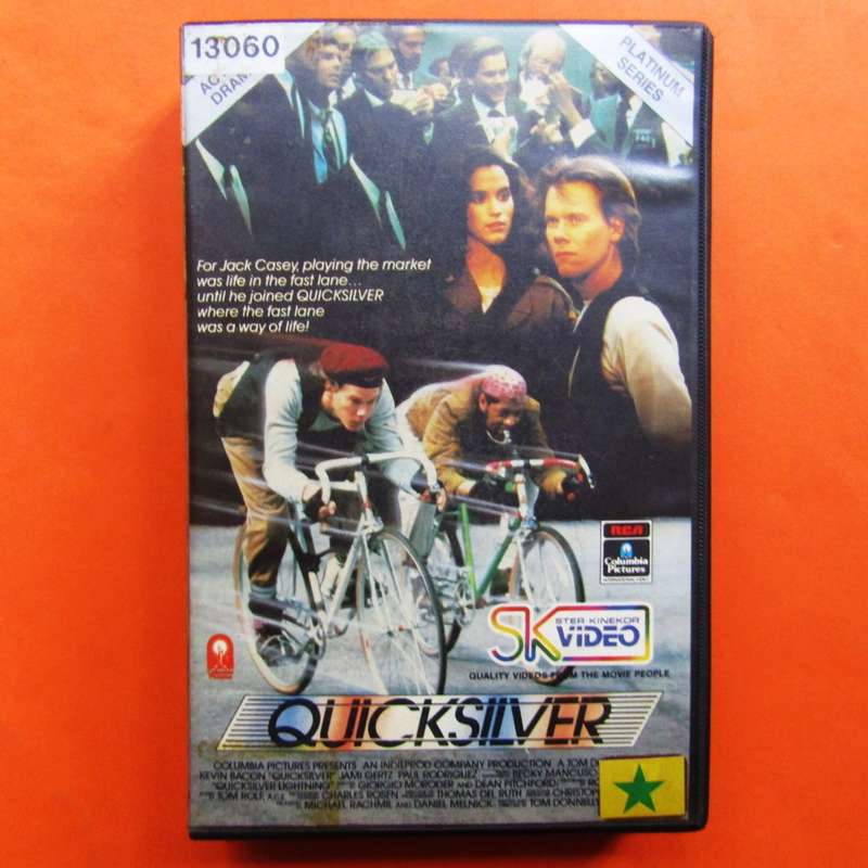 Quicksilver - Kevin Bacon - Movie VHS Tape (1986)