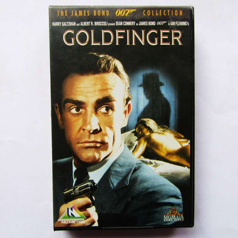 GoldFinger - James Bond 007 - Movie VHS Tape (1995)