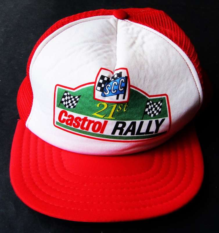 Old Castrol Rally Cap