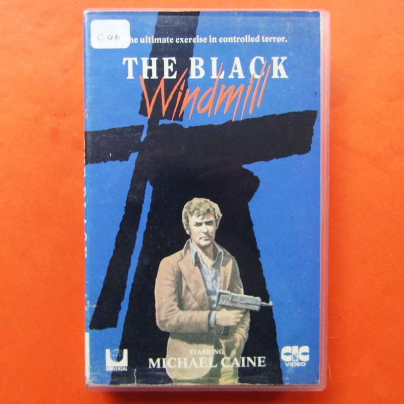 The Black Windmill - Michael Caine - Movie VHS Tape (1982)