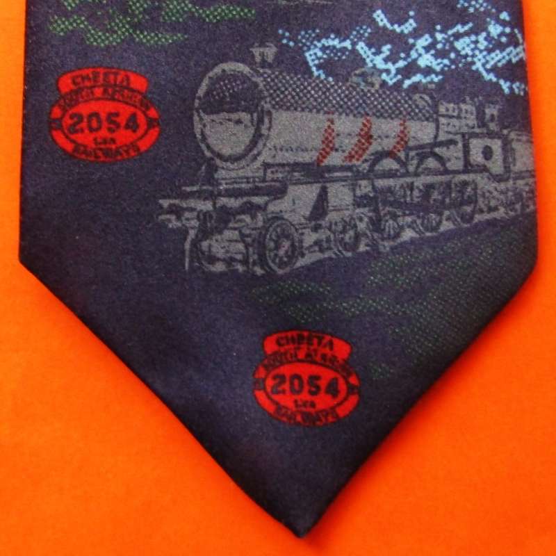Old SAR Railways Locomotive Neck Tie