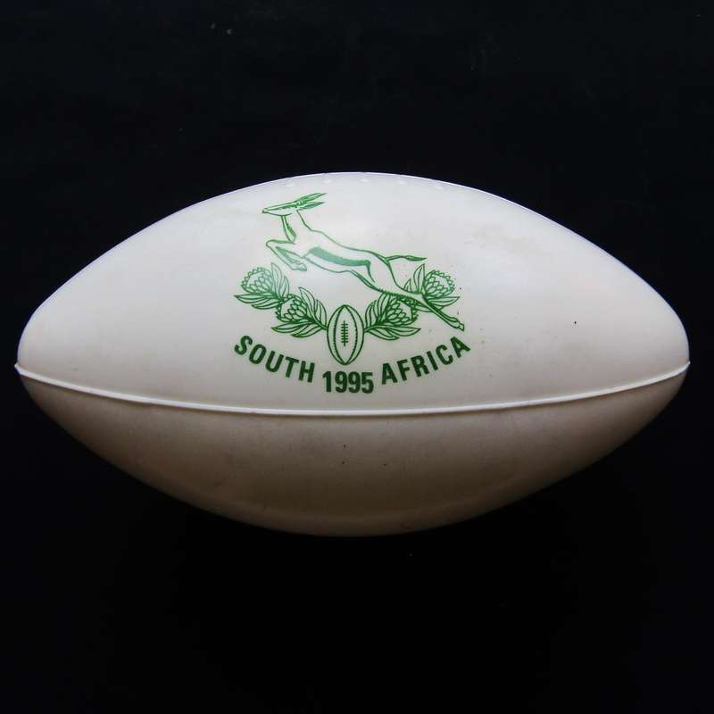 1995 Plastic Midi Size Springbok Rugby Ball