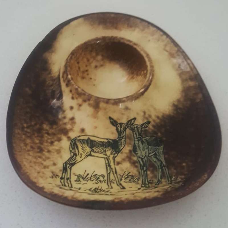 Old Kruger Park Ceramic Egg Cup Holder