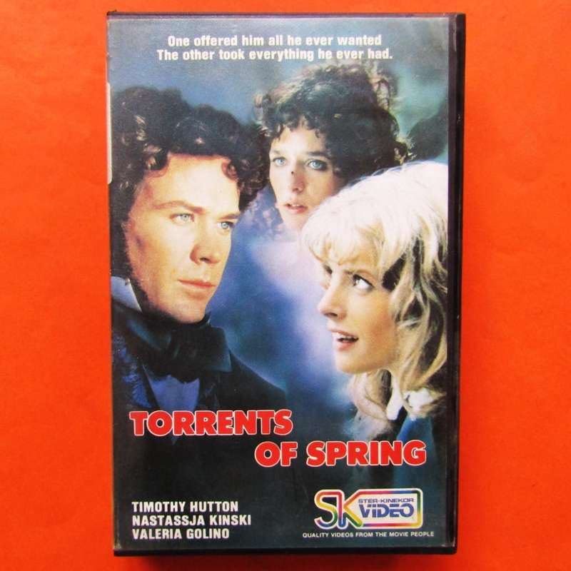 Torrents of Spring - Timothy Hutton - Movie VHS Tape (1991)