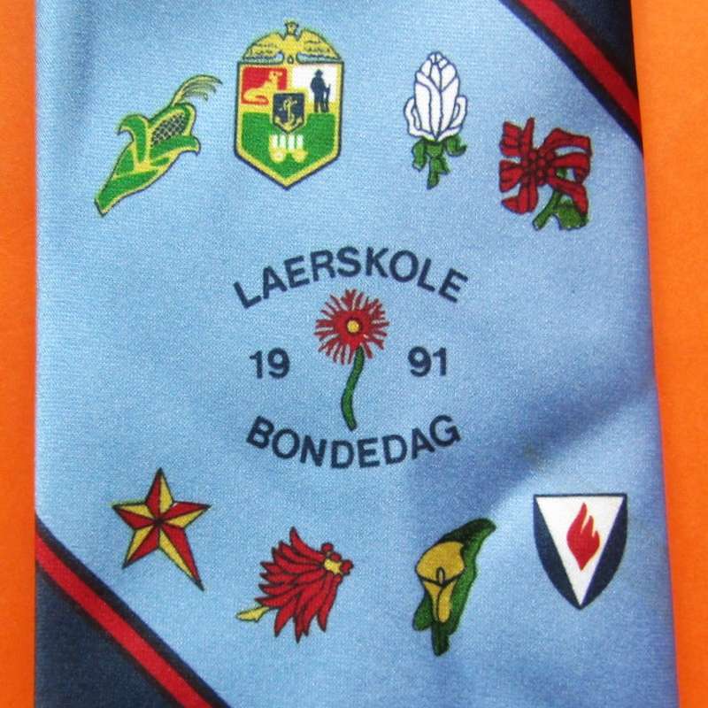 1991 Laerskole Bondedag Rugby Neck Tie