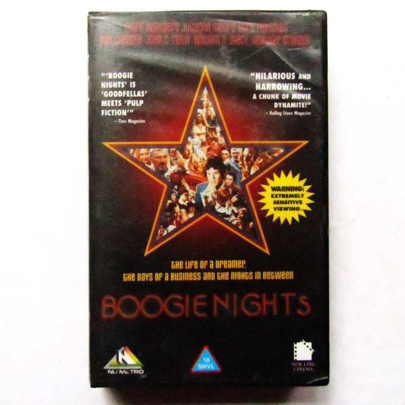Boogie Nights - Mark Wahlberg - Movie VHS Tape (1997)