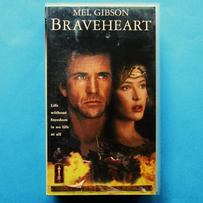 Braveheart - Mel Gibson - Movie VHS Tape (1996)