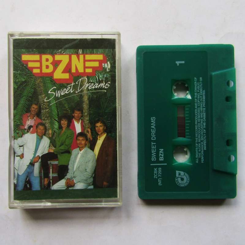BZN - Sweet Dreams - Cassette Tape (1993)