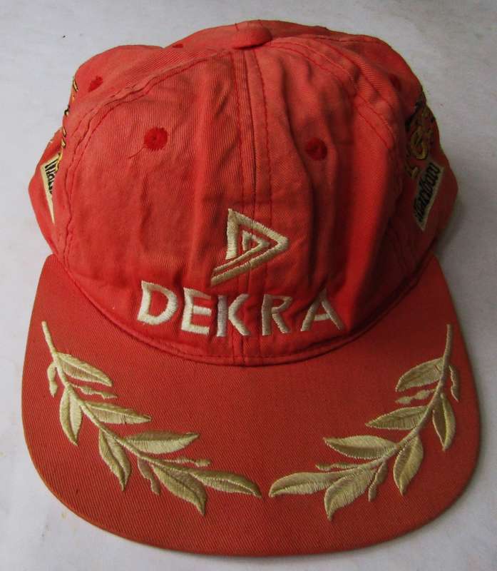 Old Dekra Marlboro Ferrari Racing Cap