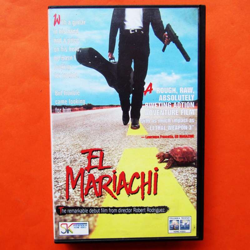 El Mariachi - Robert Rodriquez - Movie VHS Tape (1994)