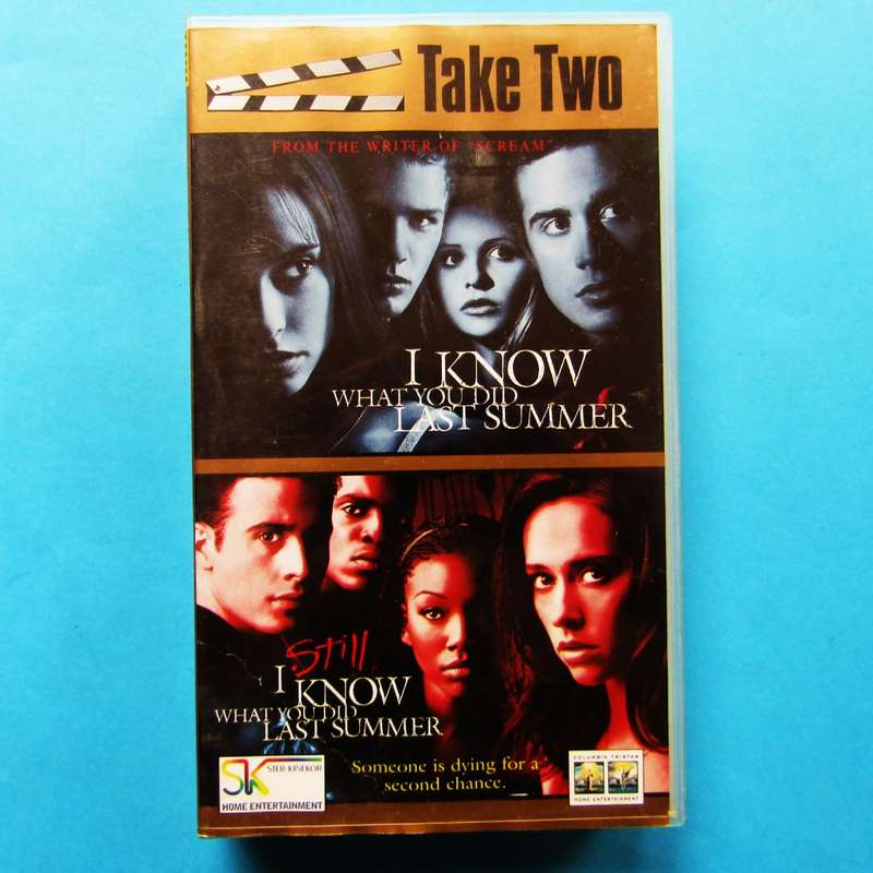 I Know What You Did Last Summer 1 and 2 - Double Movie VHS Tape (1999)