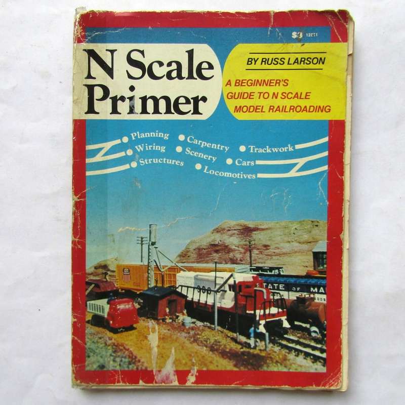 N Scale Primer - Model Railroad Book (1974)
