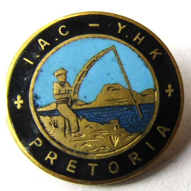 Old Pretoria Iscor Angling Club Pin Badge