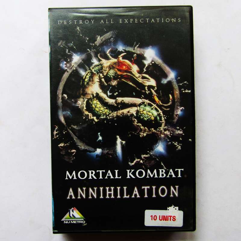 Mortal Kombat 2: Annihilation - Movie VHS Tape (1998)