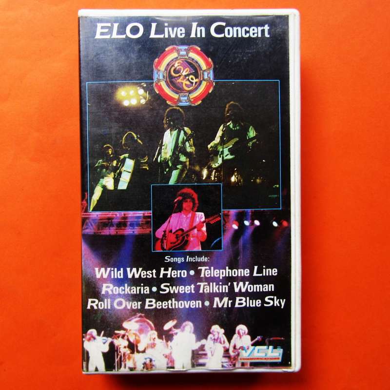 ELO Live in Concert - 80's VHS Video Tape