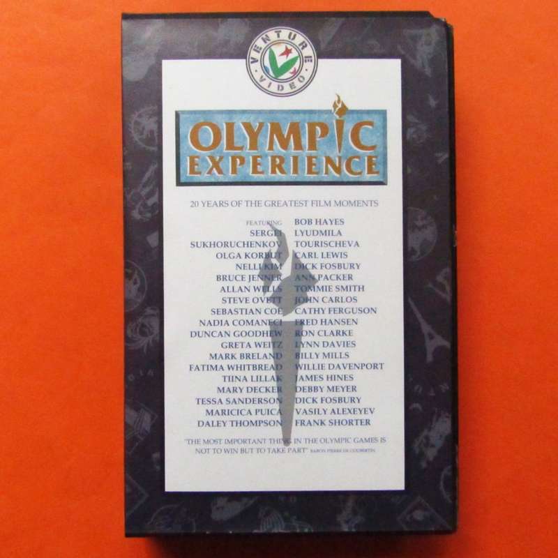 Olympic Experience - VHS Video Tape (1988)
