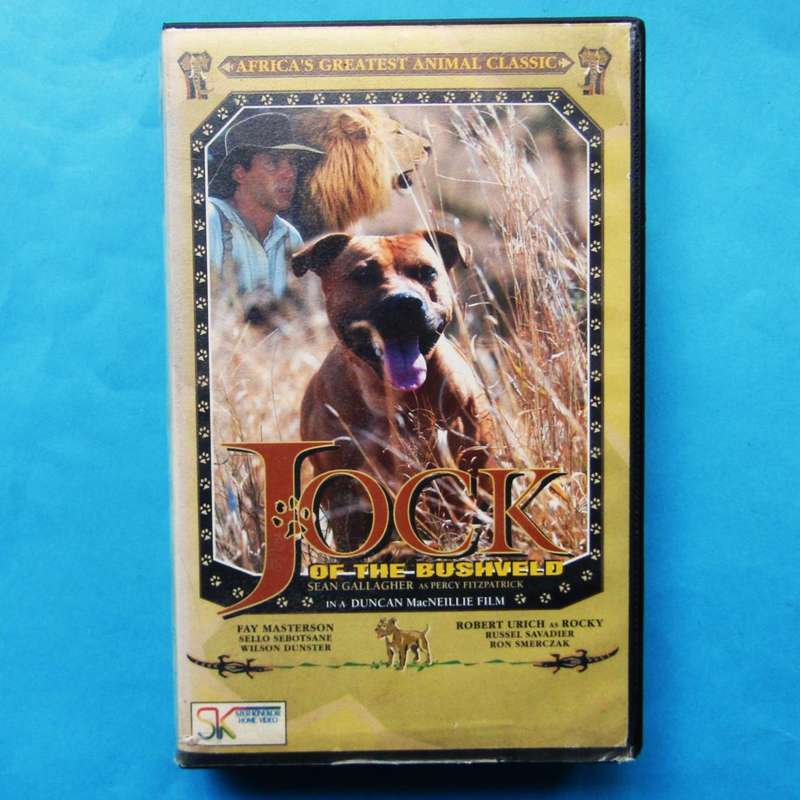 Jock of the Bushveld - Movie VHS Tape (1996)