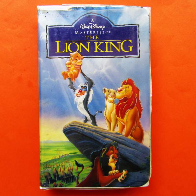 The Lion King - USA Edition - Disney Movie VHS Tape