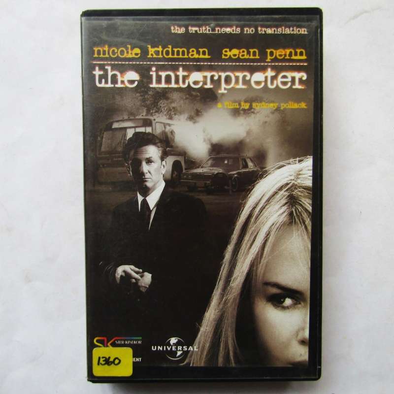 The Interpreter - Nicole Kidman - Movie VHS Tape (2005)