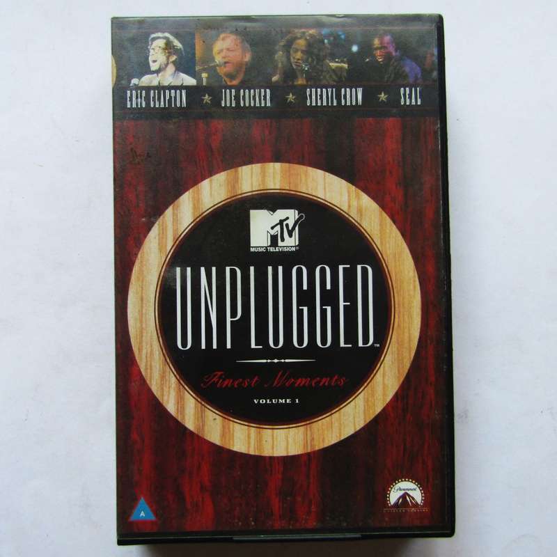 MTV Unplugged Volume 1 - VHS Video Tape (1997)
