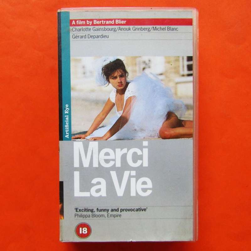 Merci La Vie - Movie VHS Tape (1992)
