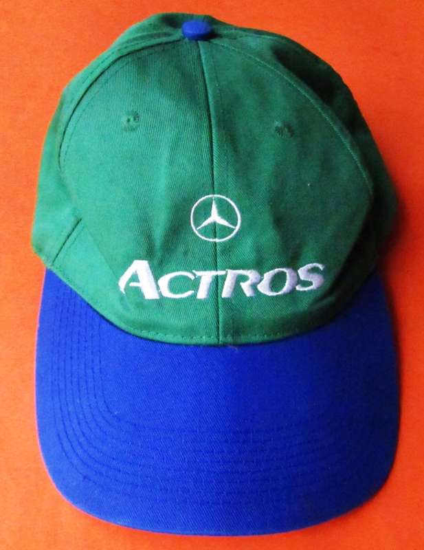 Old Mercedes Benz Actros Truck Cap