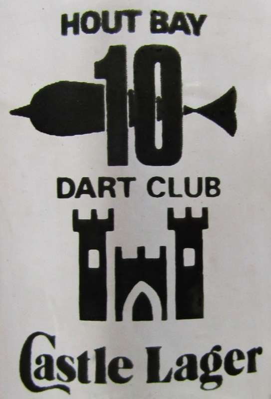 Old Hout Bay Dart Club Castle Lager Beer Mug