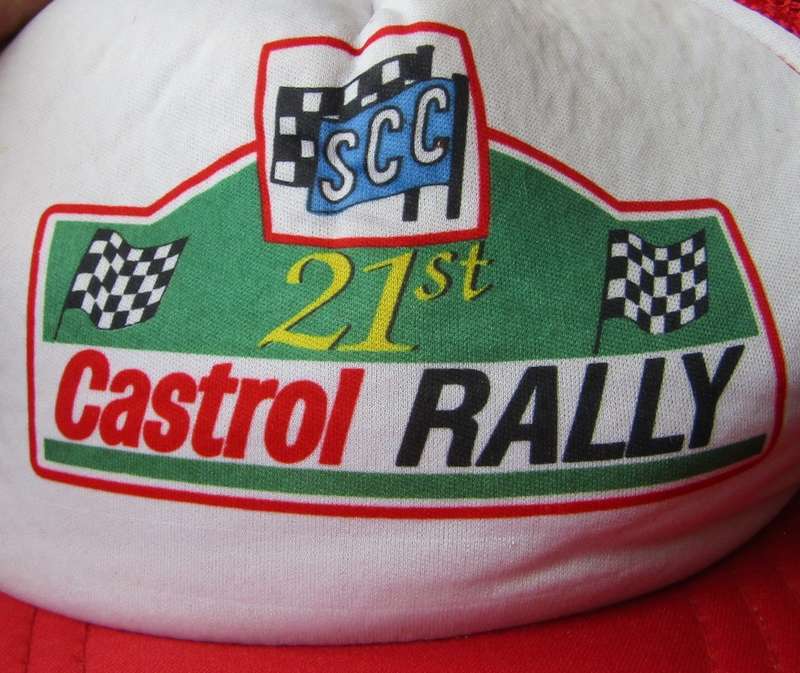 Old Castrol Rally Cap