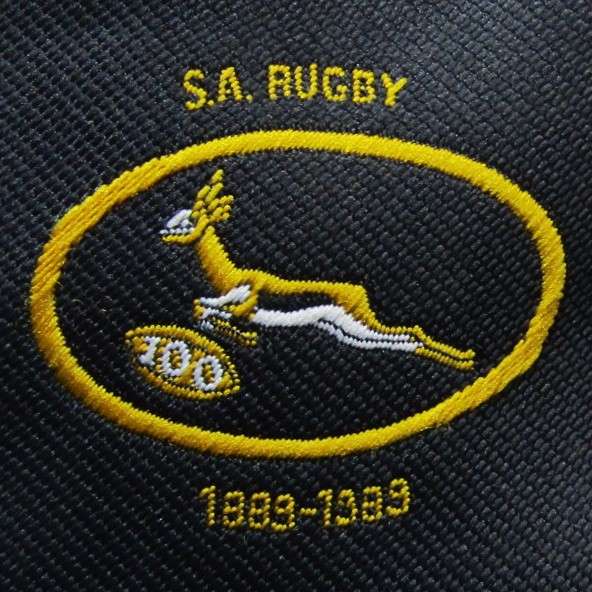 1989 Springbok Rugby 100 Year Neck Tie