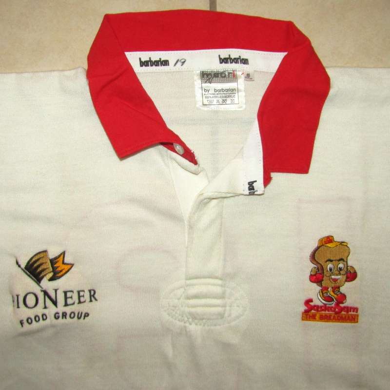 Old Barbarian Number 19 Players Rugby Jersey