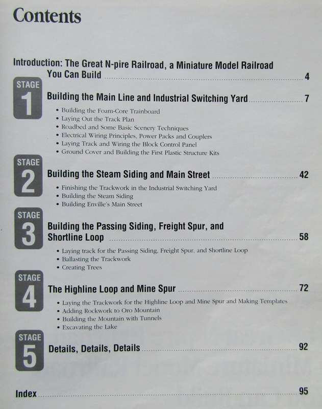 N Scale Model Railroad That Grows Book (1996)
