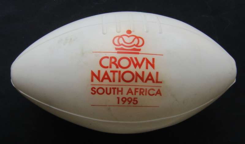 1995 Plastic Midi Size Springbok Rugby Ball