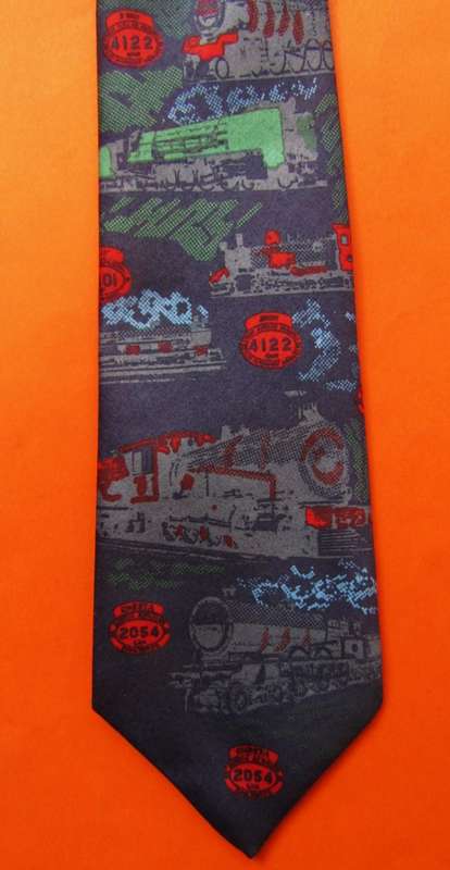 Old SAR Railways Locomotive Neck Tie