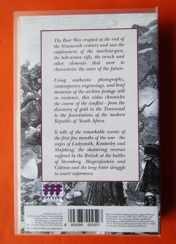 The Story of the Boer War - VHS Video Tape (1993)