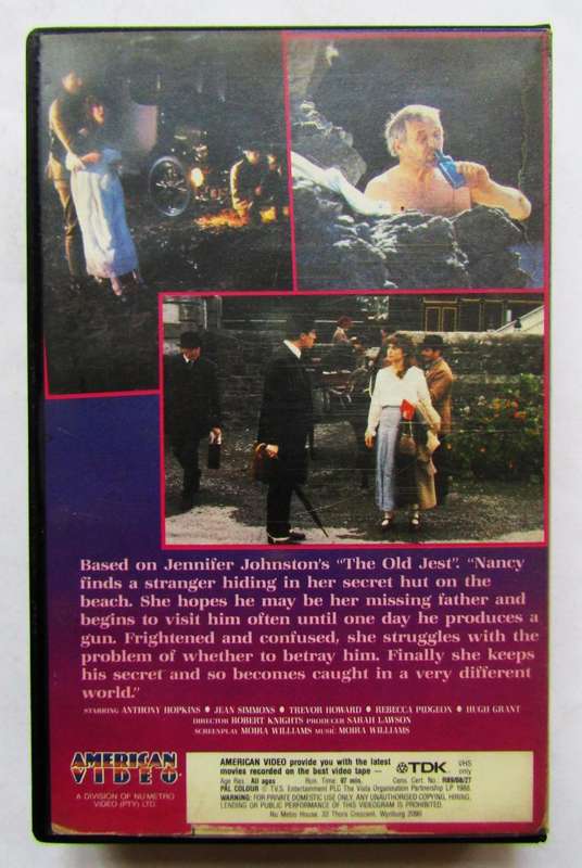 The Dawning - Anthony Hopkins - Movie VHS Tape (1988)