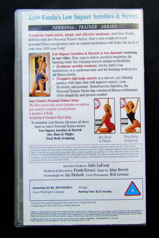 Jane Fonda Workout - VHS Video Tape (1995)