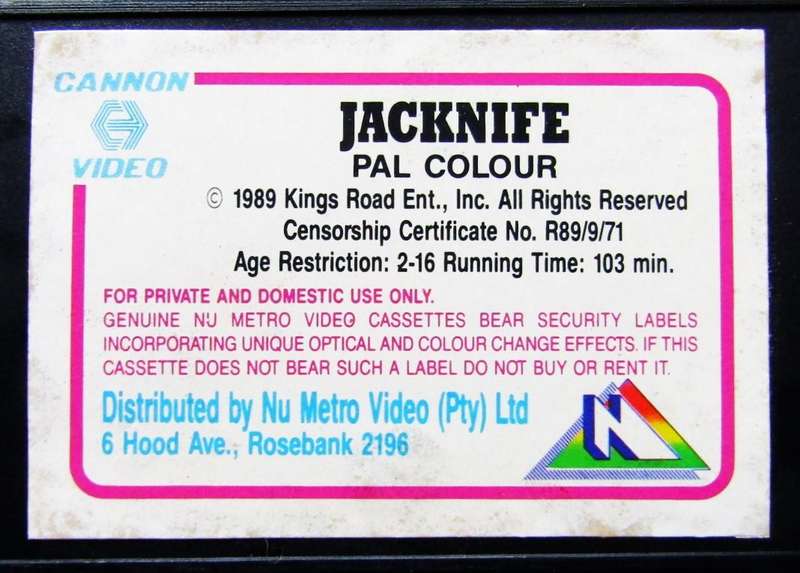 Jacknife - Robert De Niro - Movie VHS Tape (1991)