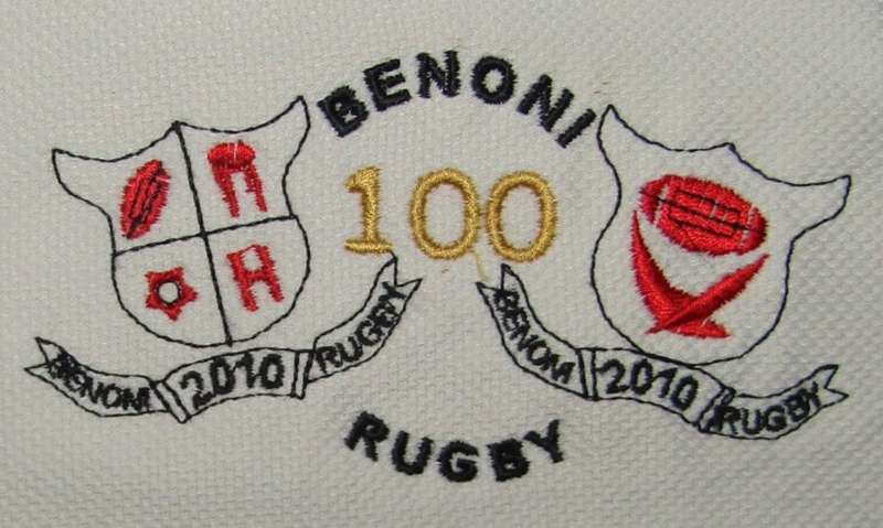 2010 Benoni Rugby 100 Year Shirt - XL Size