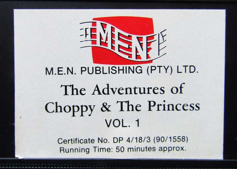 Choppy & the Princess - Volume 1 - Manga TV Series VHS Tape (1990)